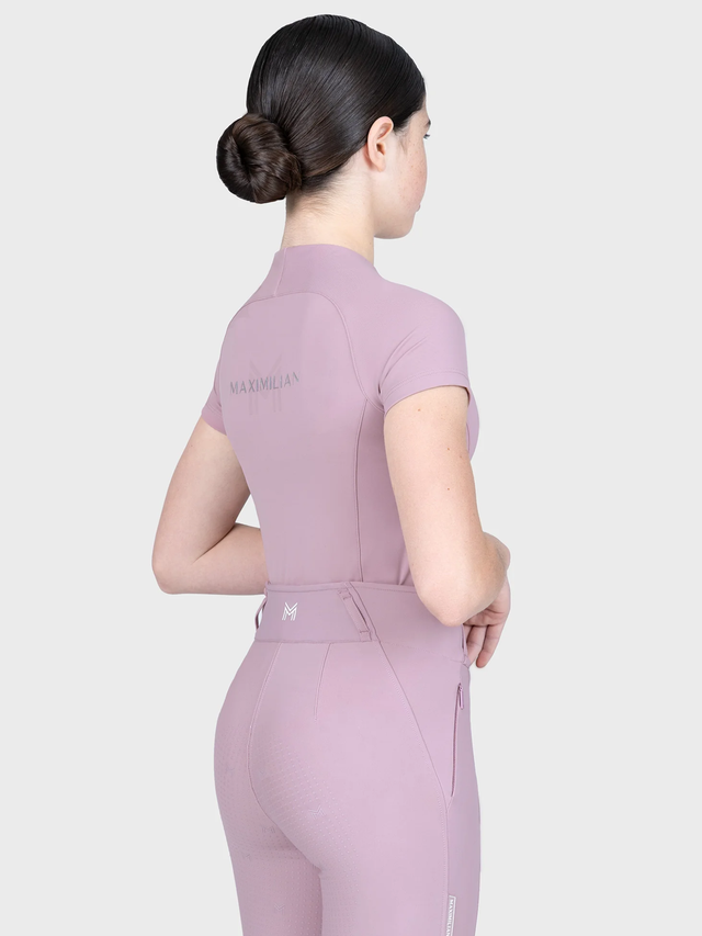 Maximilian Young Rider Nora Short Sleeve Base Layer Mauve