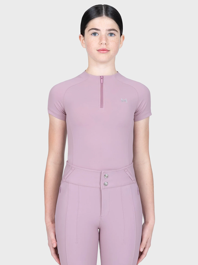 Maximilian Young Rider Nora Short Sleeve Base Layer Mauve