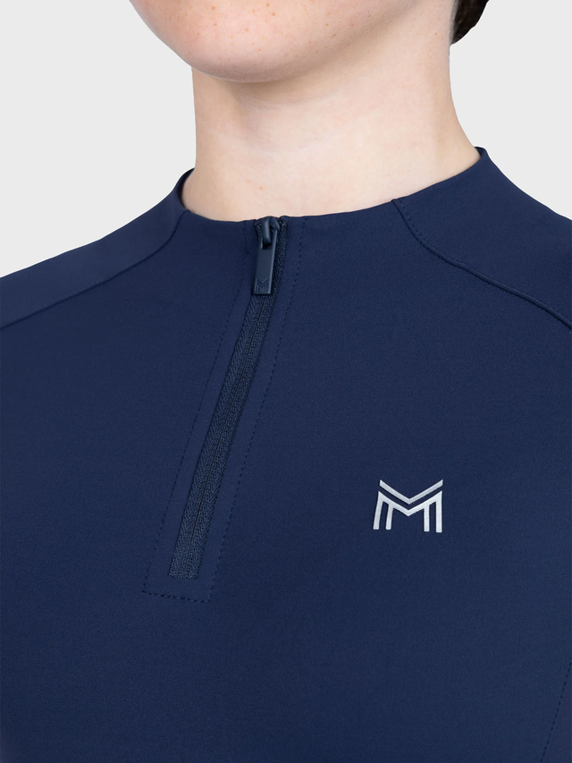 Maximilian Young Rider Nora Short Sleeve Base Layer Navy