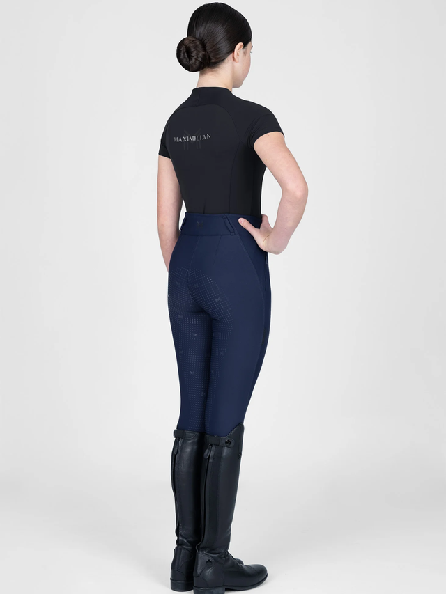 Maximilian Young Rider Nora Short Sleeve Base Layer Black