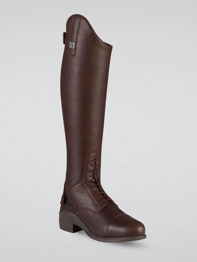 Premier Equine Vallardi Ladies Leather Field Riding Boots Brown