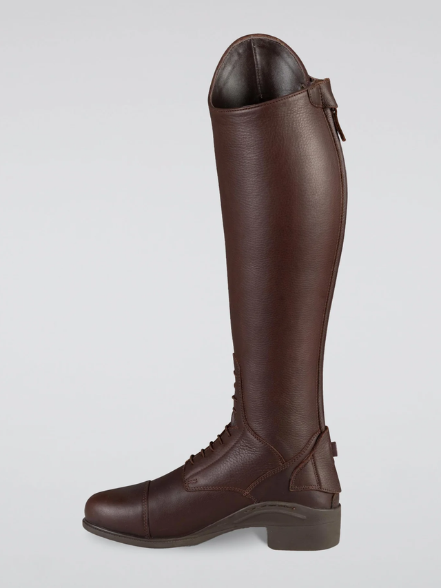 Premier Equine Vallardi Ladies Leather Field Riding Boots Brown