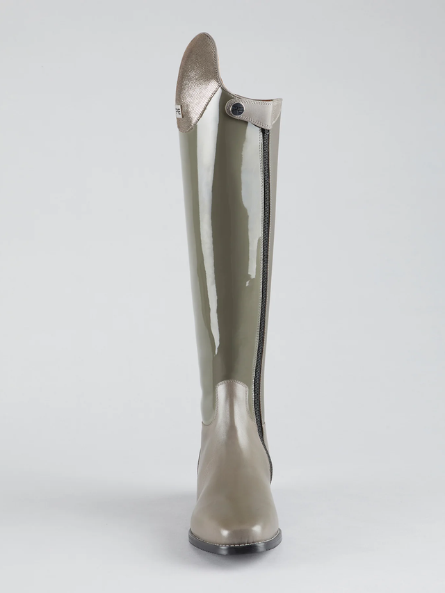 Premier Equine Levade Ladies Leather Dressage Riding Boots Grey