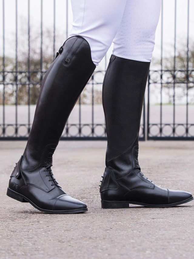 Premier Equine Botero Mens Leather Field Boot Black