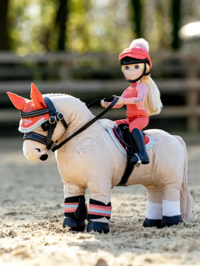 LeMieux Harlow Toy Pony Saddle Pad Coral Crush
