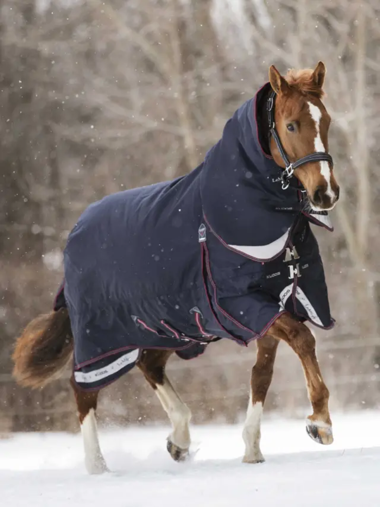 LeMieux Kudos Turnout Neck Cover 200g Navy