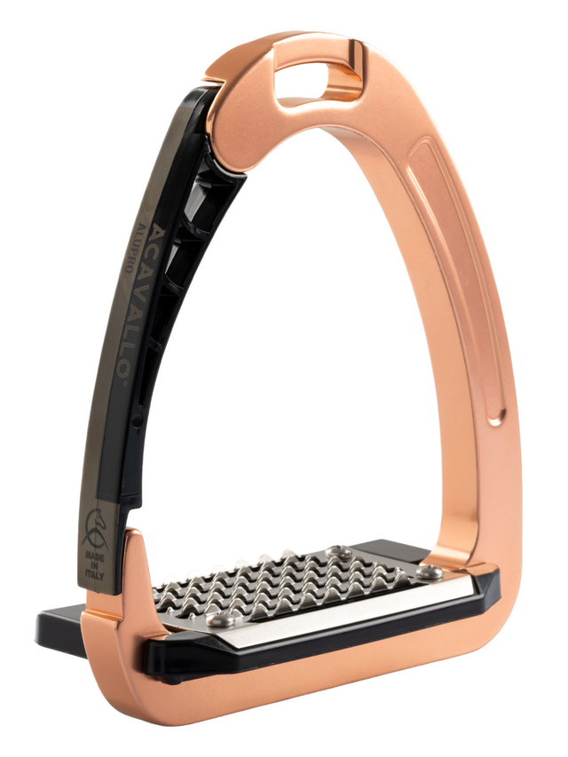 Acavallo Arena AluPro Stirrups Copper