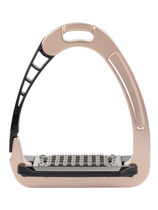 Acavallo Arena AluPro Stirrups Titanium Rose