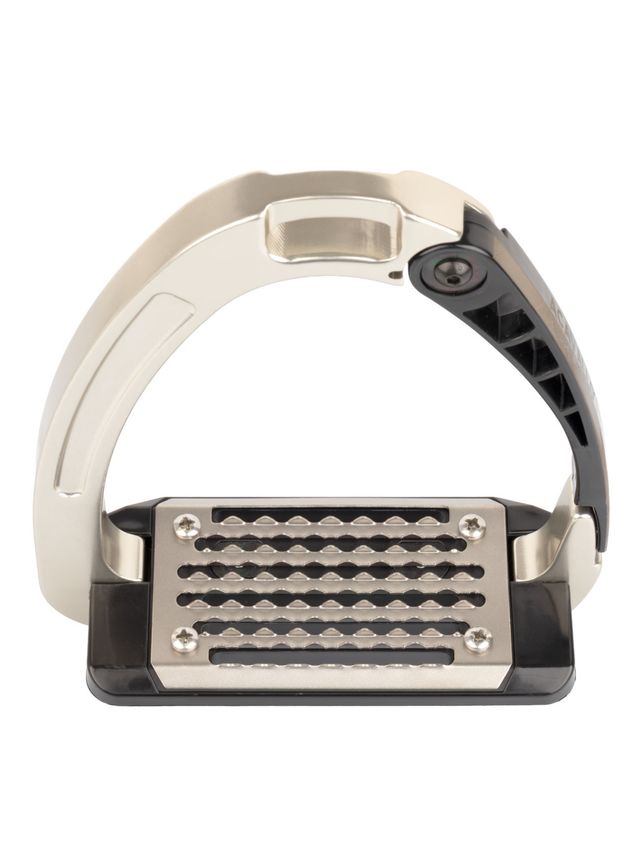 Acavallo Arena AluPro Stirrups Solar Titanium