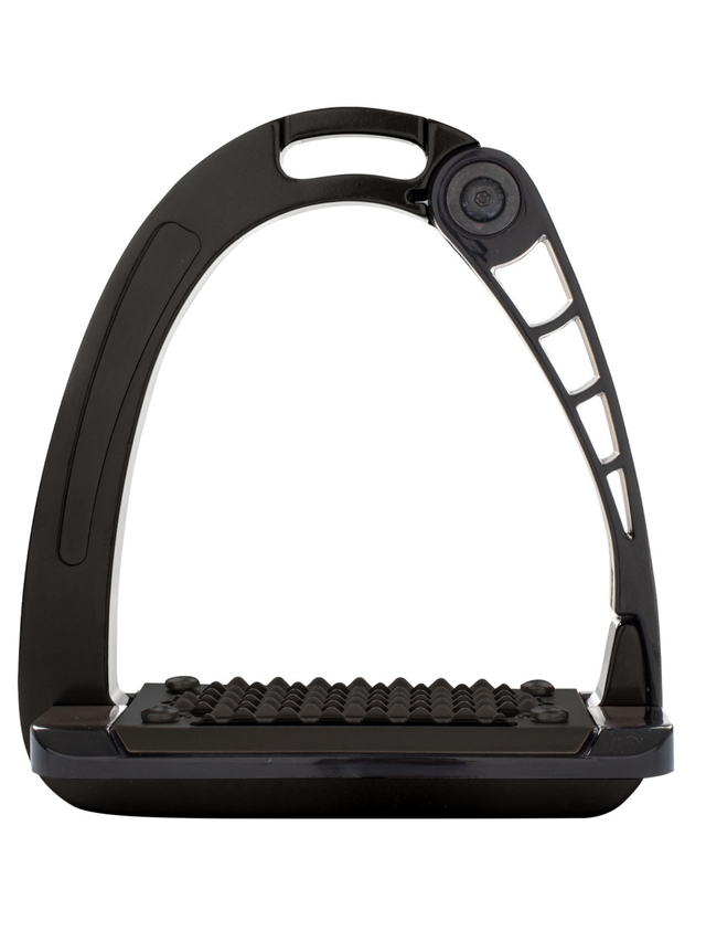 Acavallo Arena AluPro Junior Stirrups Total Black