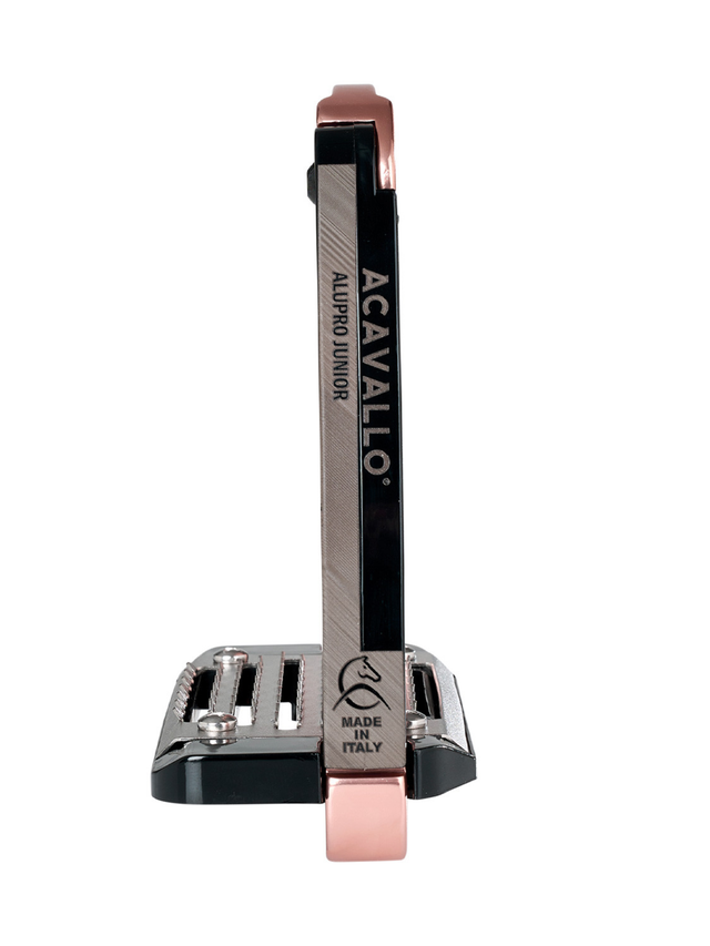 Acavallo Arena AluPro Junior Stirrups Phantom Rose