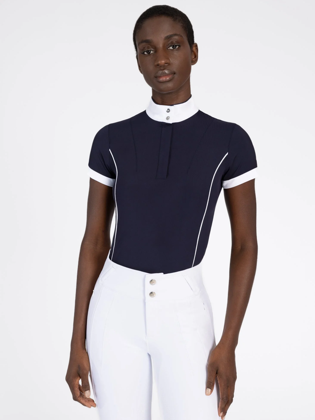 Maximilian Nova Short Sleeve Show Shirt Navy