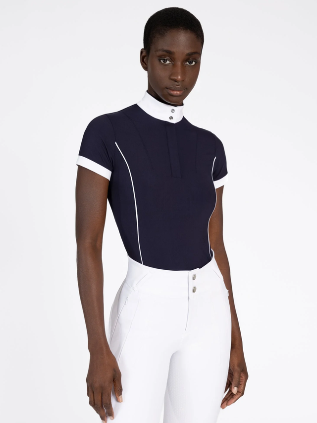 Maximilian Nova Short Sleeve Show Shirt Navy