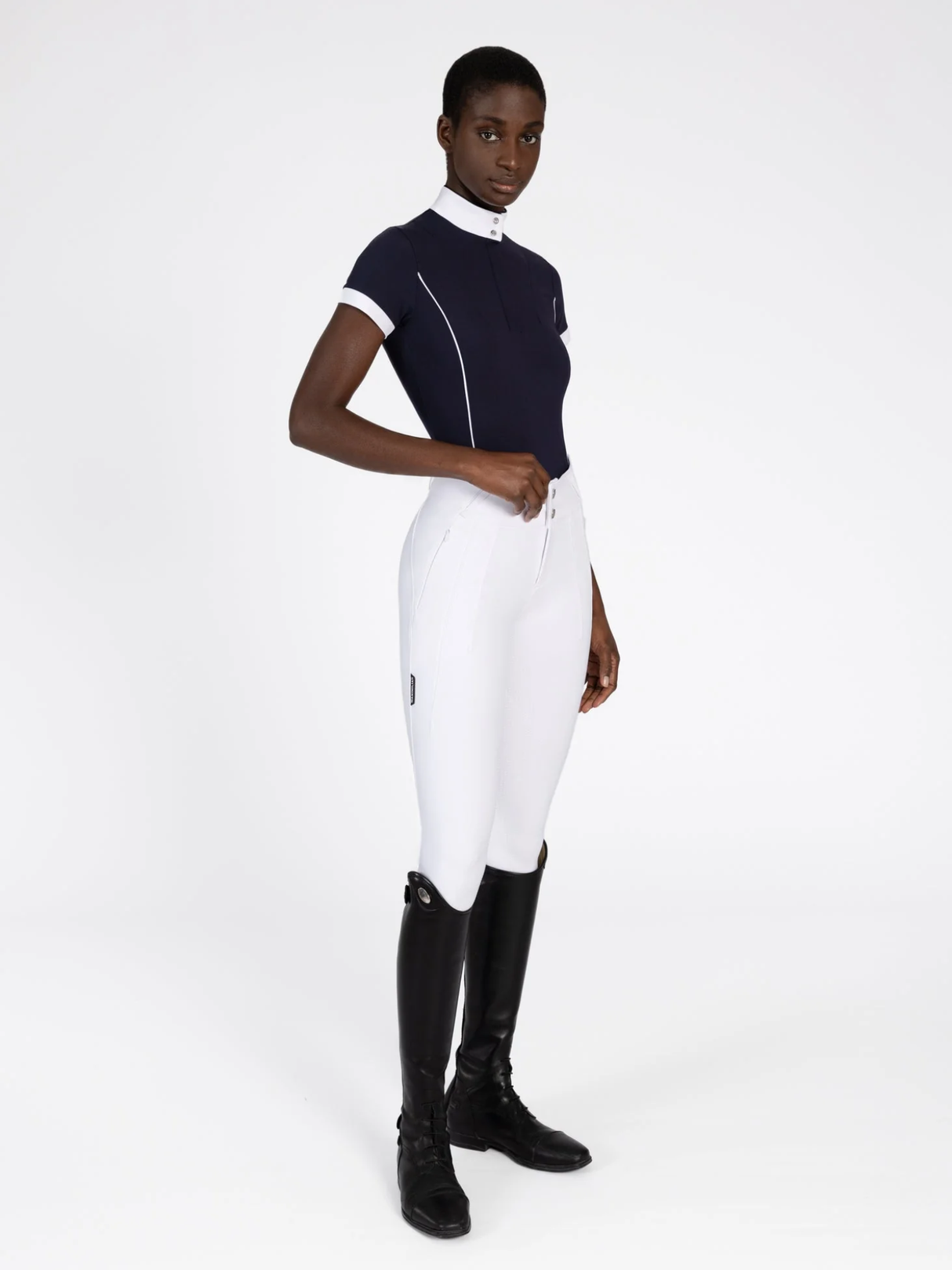 Maximilian Nova Short Sleeve Show Shirt Navy