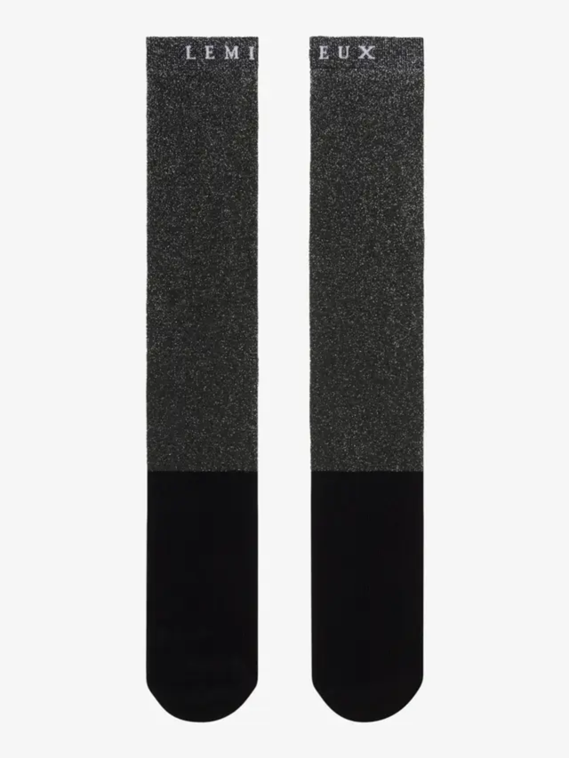 LeMieux Brilliance Competition Socks Black