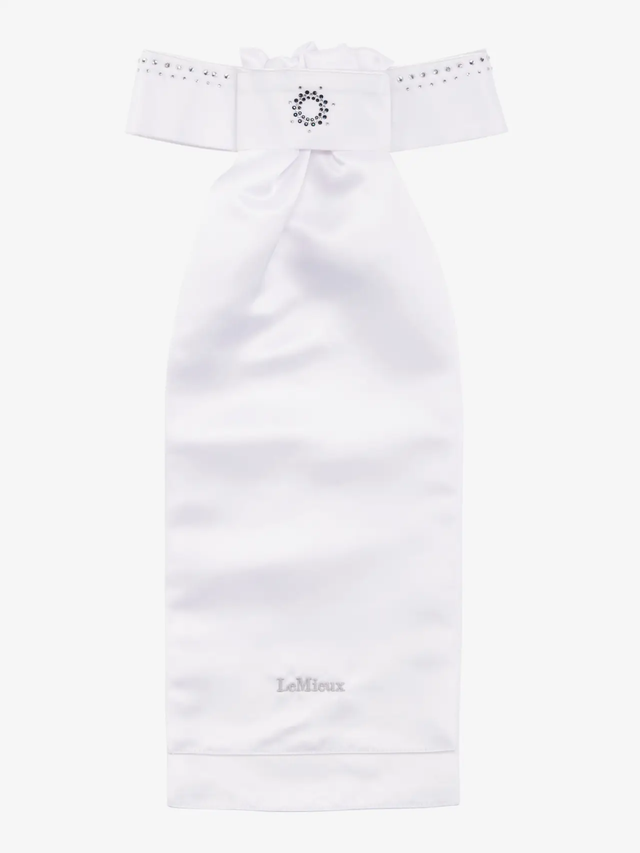 LeMieux Brilliance Stock White/Navy