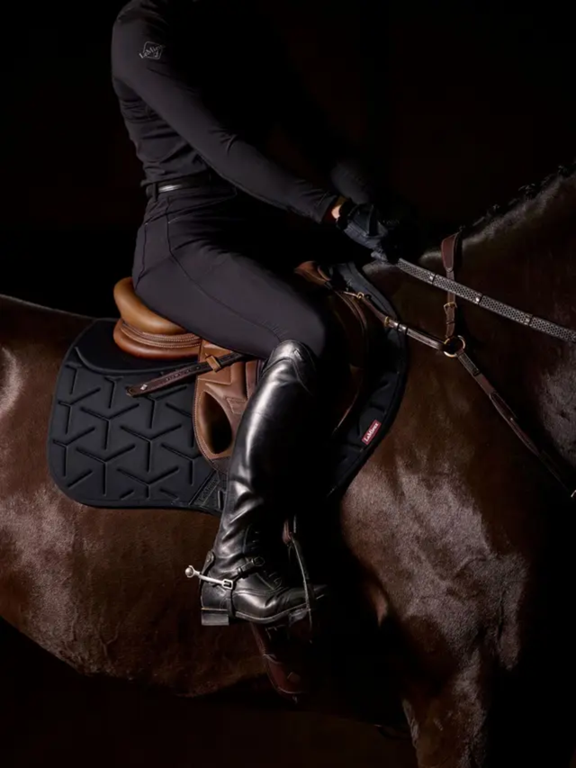 LeMieux ProForm Moulded Jump Saddle Pad Black