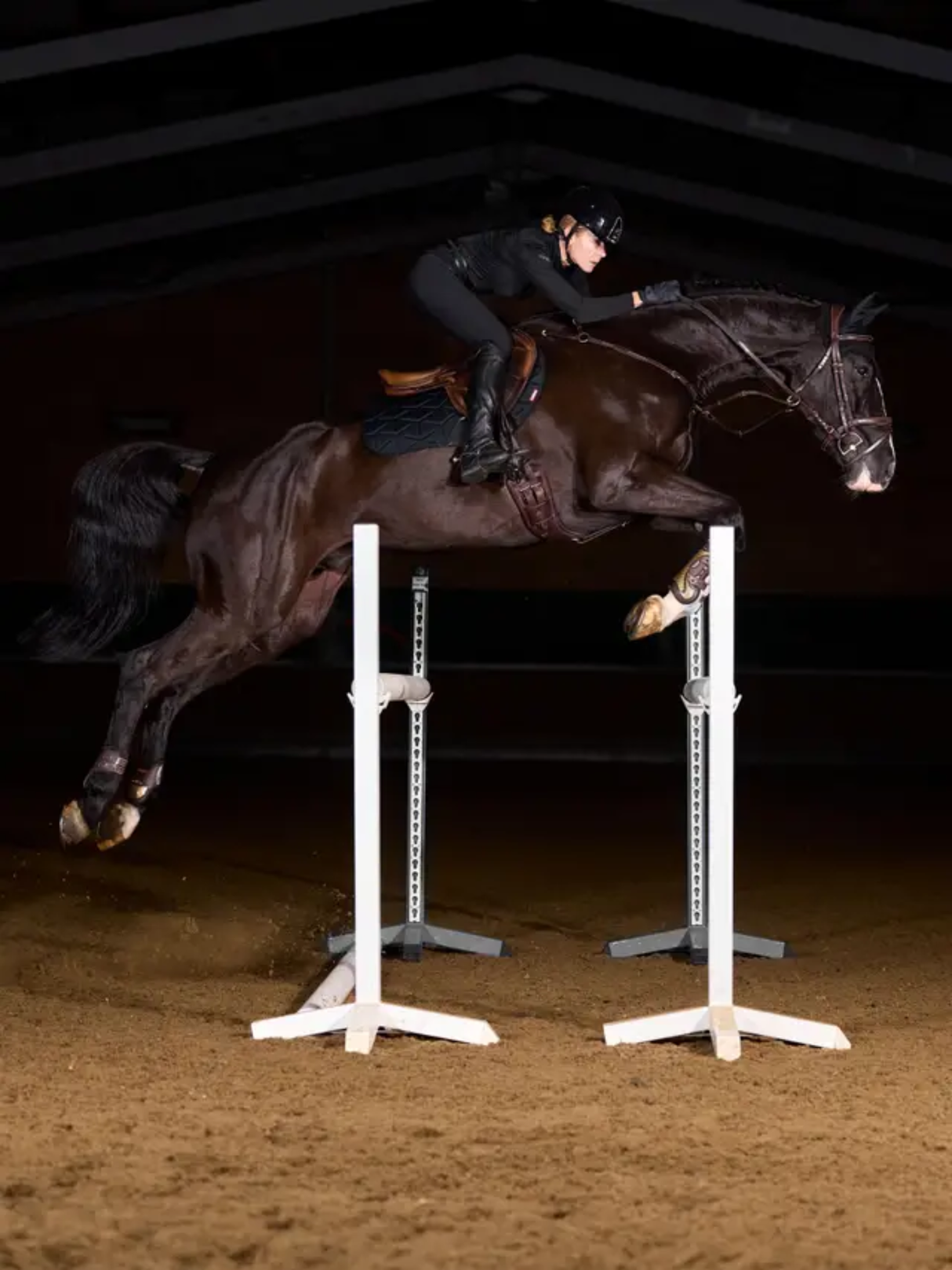 LeMieux ProForm Moulded Jump Saddle Pad Black