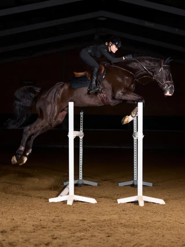 LeMieux ProForm Moulded Jump Saddle Pad Black
