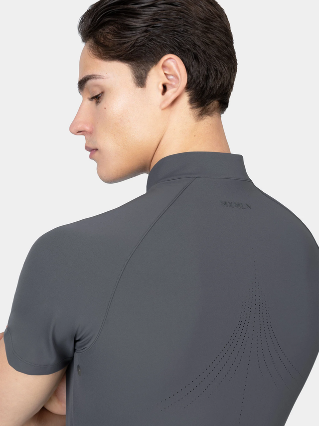 Maximilian Code Short Sleeve Base Layer Graphite