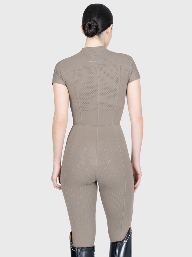 Maximilian Air-Tech Riding Jumpsuit Taupe