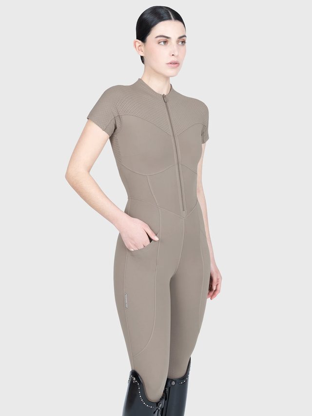 Maximilian Air-Tech Riding Jumpsuit Taupe