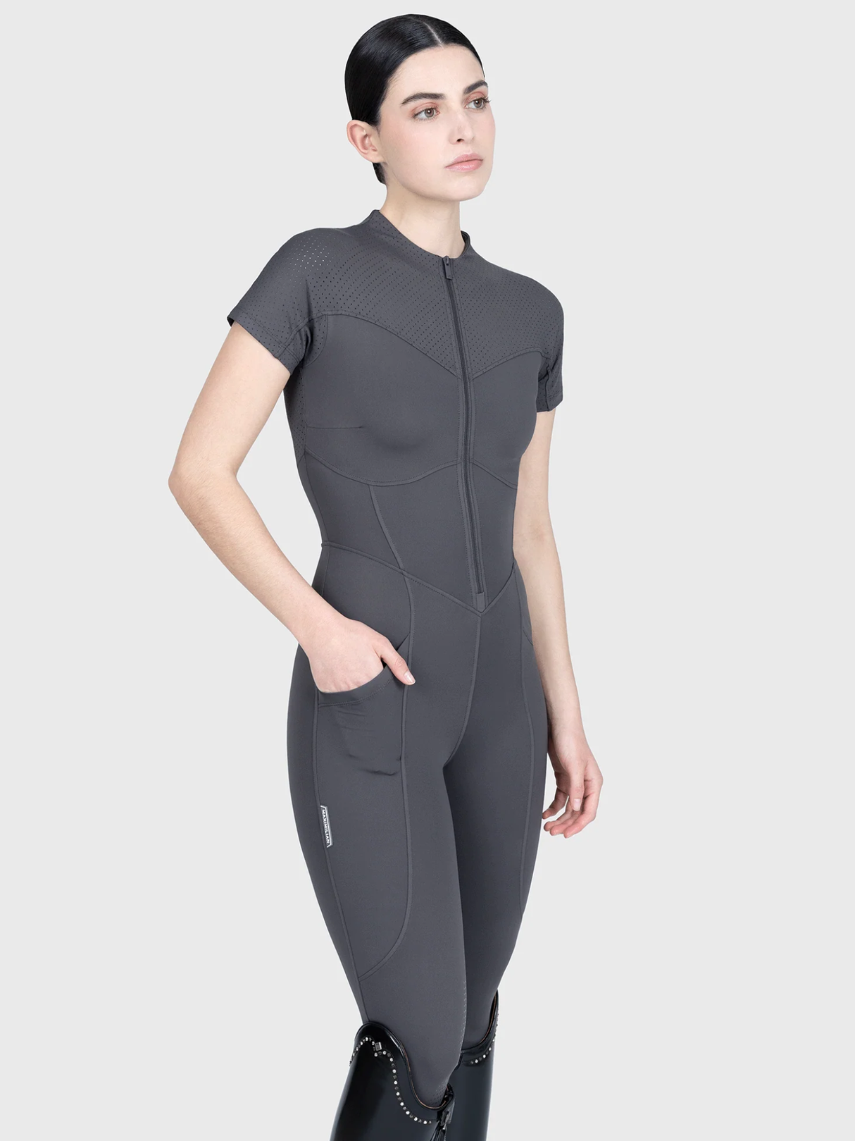 Maximilian Air-Tech Riding Jumpsuit Graphite