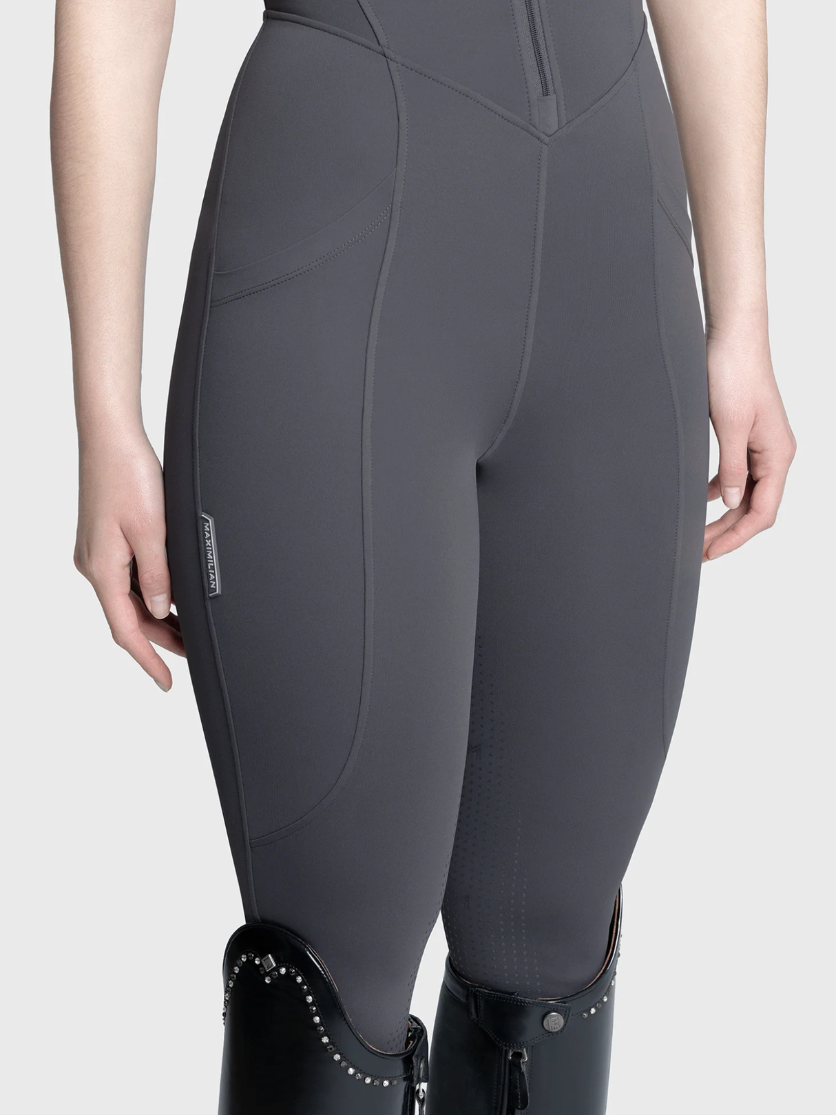 Maximilian Air-Tech Riding Jumpsuit Graphite
