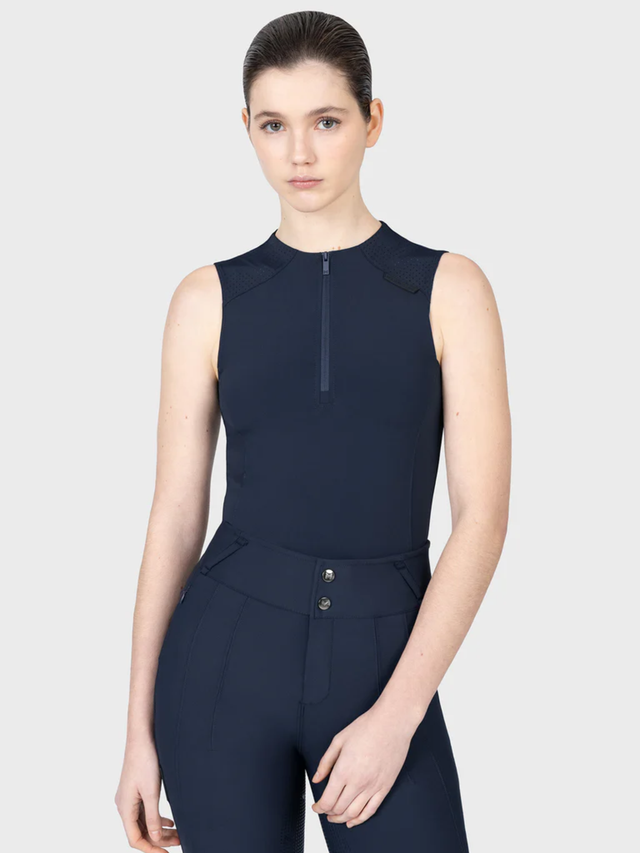 Maximilian Origin Sleeveless Base Layer Atlantic