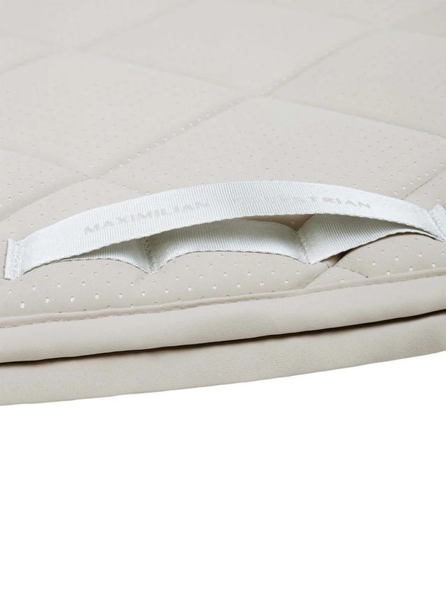 Maximilian Aeris Dressage Saddle Pad Soft Taupe