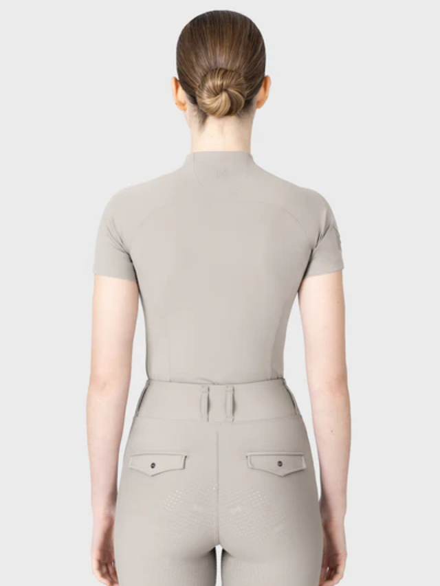 Maximilian Origin Short Sleeve Base Layer Soft Taupe