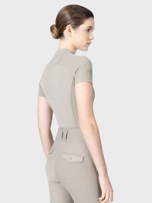 Maximilian Origin Short Sleeve Base Layer Soft Taupe
