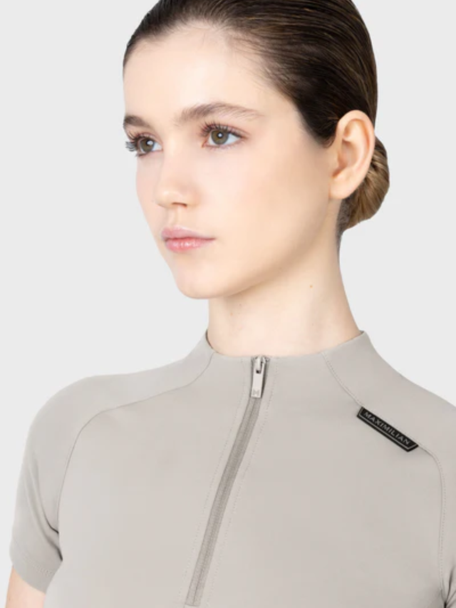 Maximilian Origin Short Sleeve Base Layer Soft Taupe