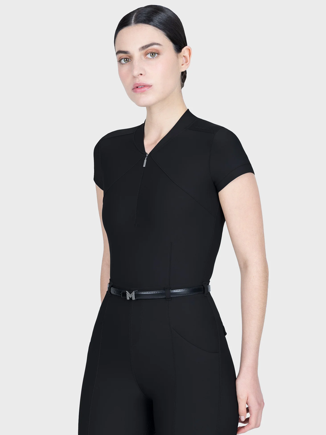 Maximilian Velya Short Sleeve Base Layer Black