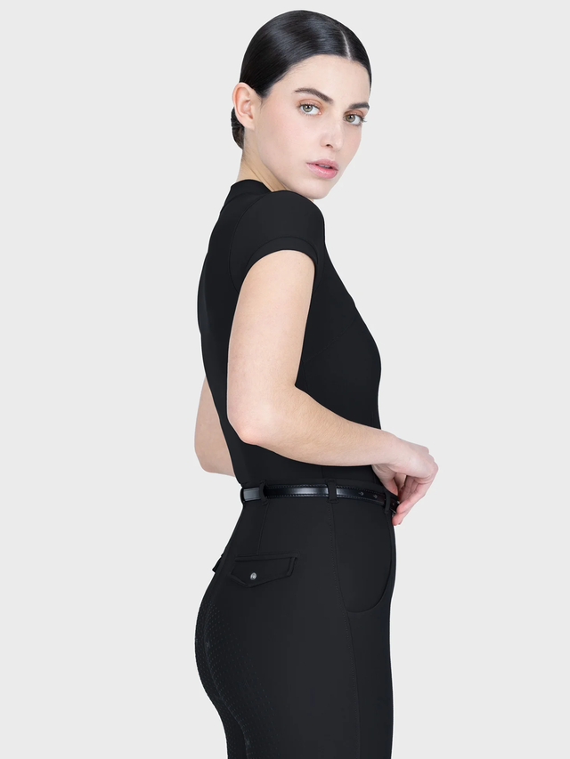Maximilian Velya Short Sleeve Base Layer Black