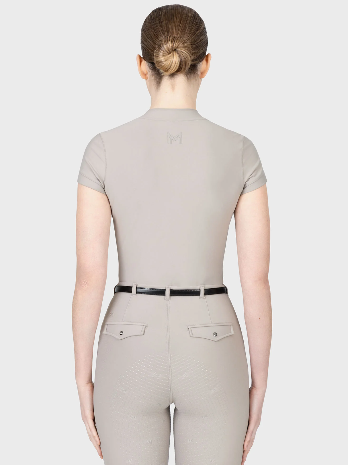 Maximilian Velya Short Sleeve Base Layer Soft Taupe