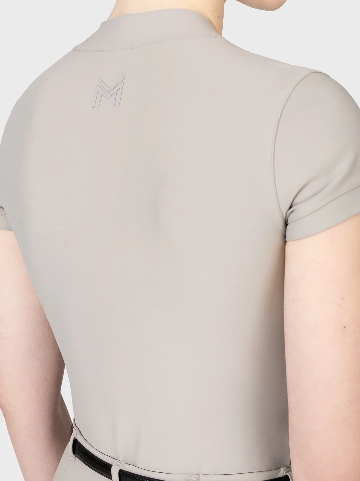 Maximilian Velya Short Sleeve Base Layer Soft Taupe