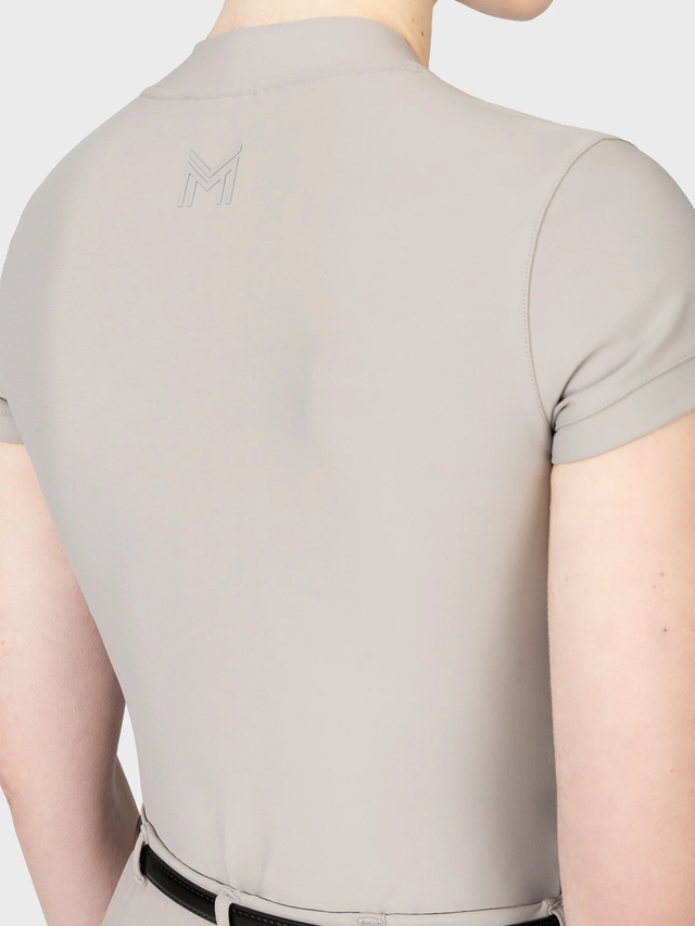 Maximilian Velya Short Sleeve Base Layer Soft Taupe
