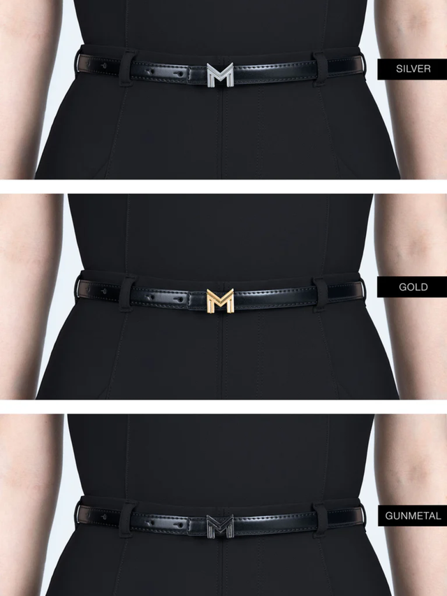 Maximilian Velya Riding Leggings + Belt Black