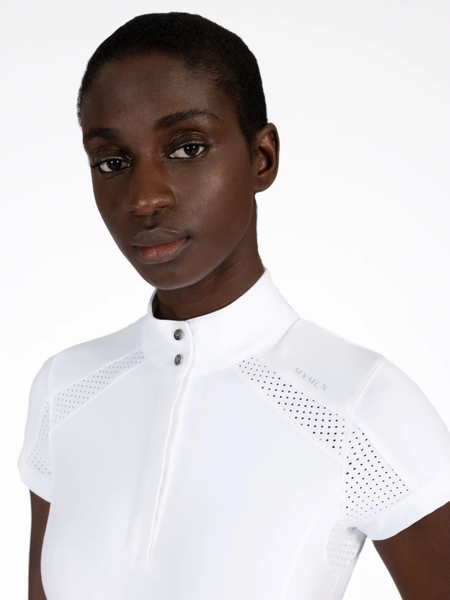Maximilian Aveen Short Sleeve Show Shirt White