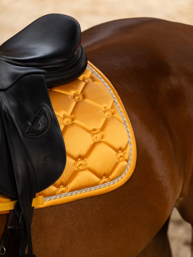 PS of Sweden Original Monogram Jump Saddle Pad Sunburst Sorbet