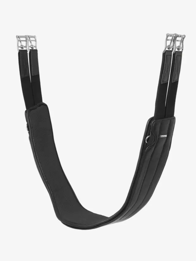 LeMieux Hunter Girth with Detachable Non-Slip Liner Black