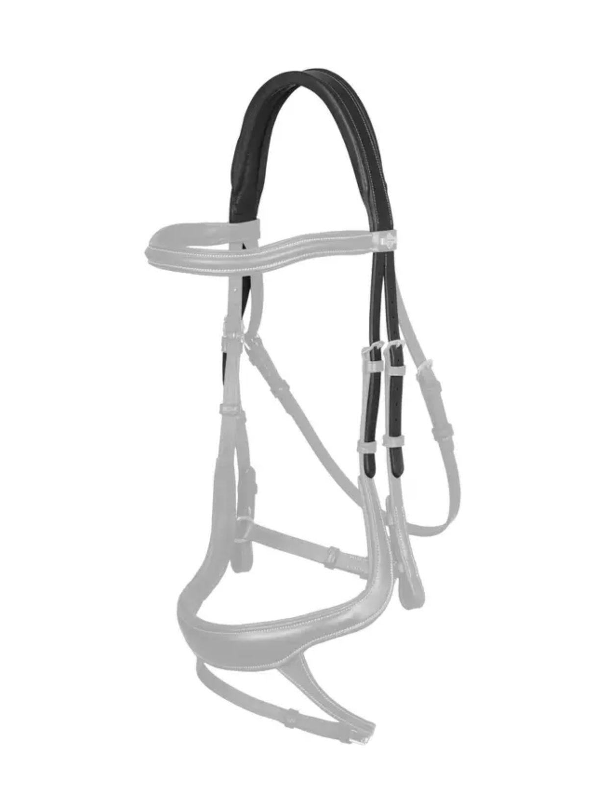 LeMieux Arika Contrast Headpiece Brown/Silver