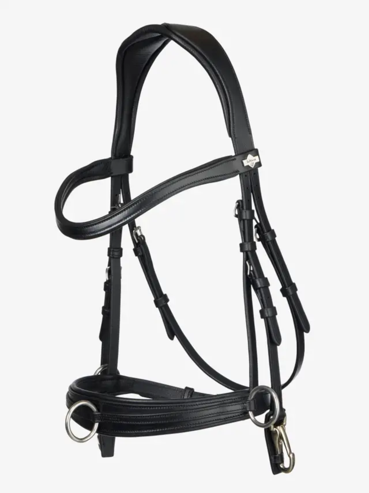 LeMieux Cross-functional Leather Cavesson Black