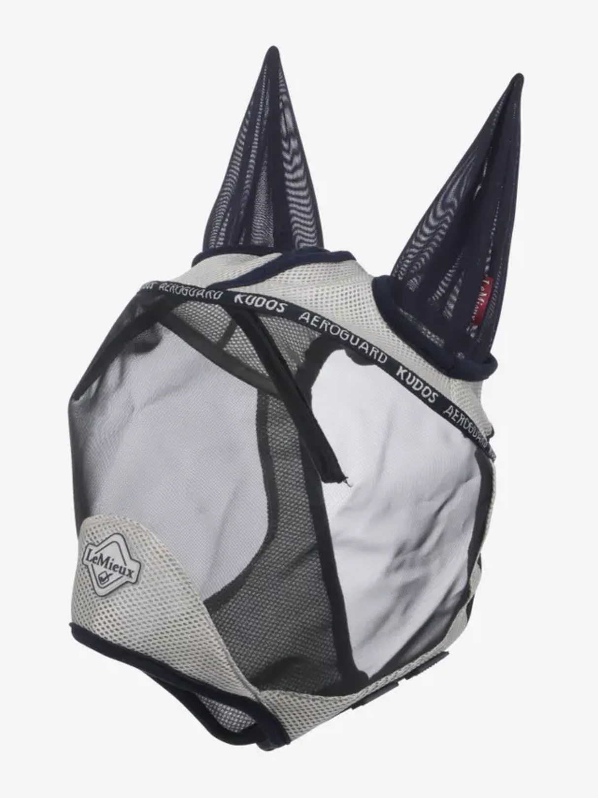 LeMieux Kudos AeroGuard Half Fly Mask Navy