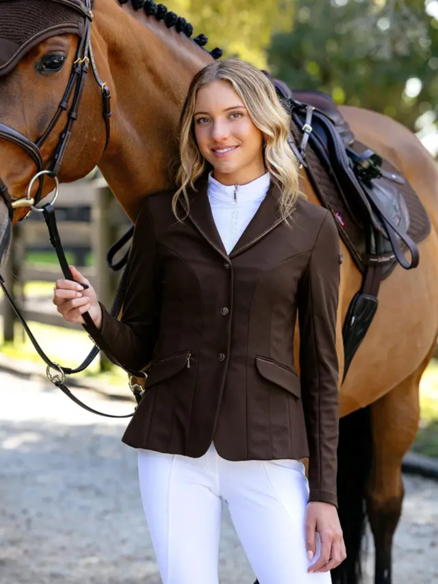 LeMieux Brilliance Diana Show Jacket Espresso