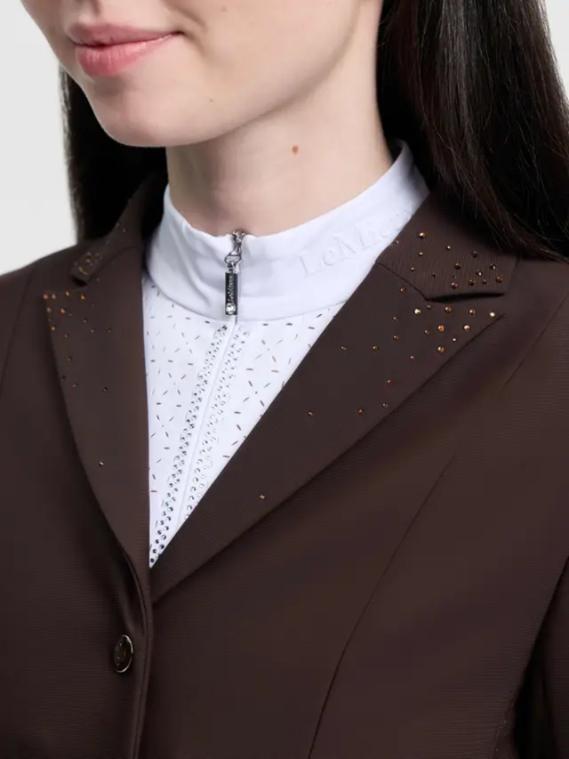 LeMieux Brilliance Junior Pro Show Jacket Espresso