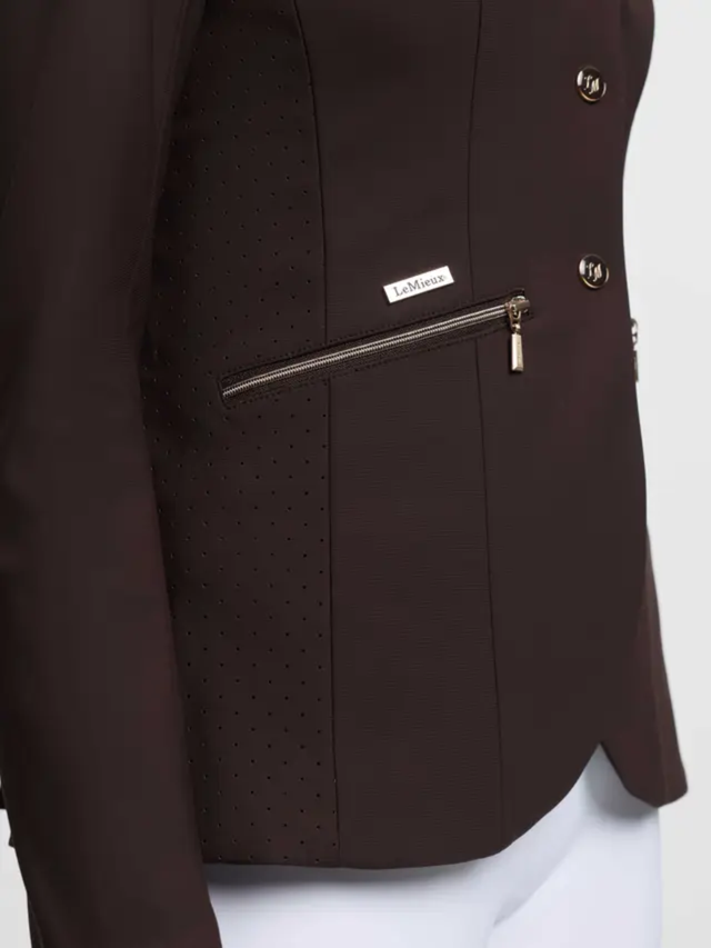 LeMieux Brilliance Junior Pro Show Jacket Espresso