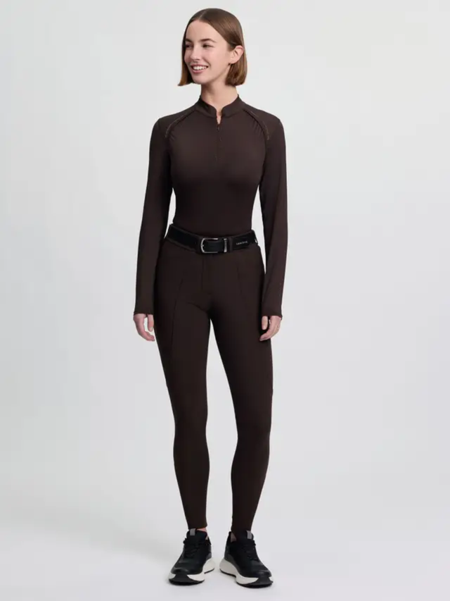 LeMieux Brilliance Full Seat Breeches Espresso