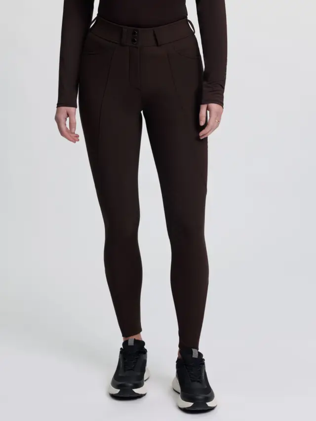 LeMieux Brilliance Knee Grip Breeches Espresso